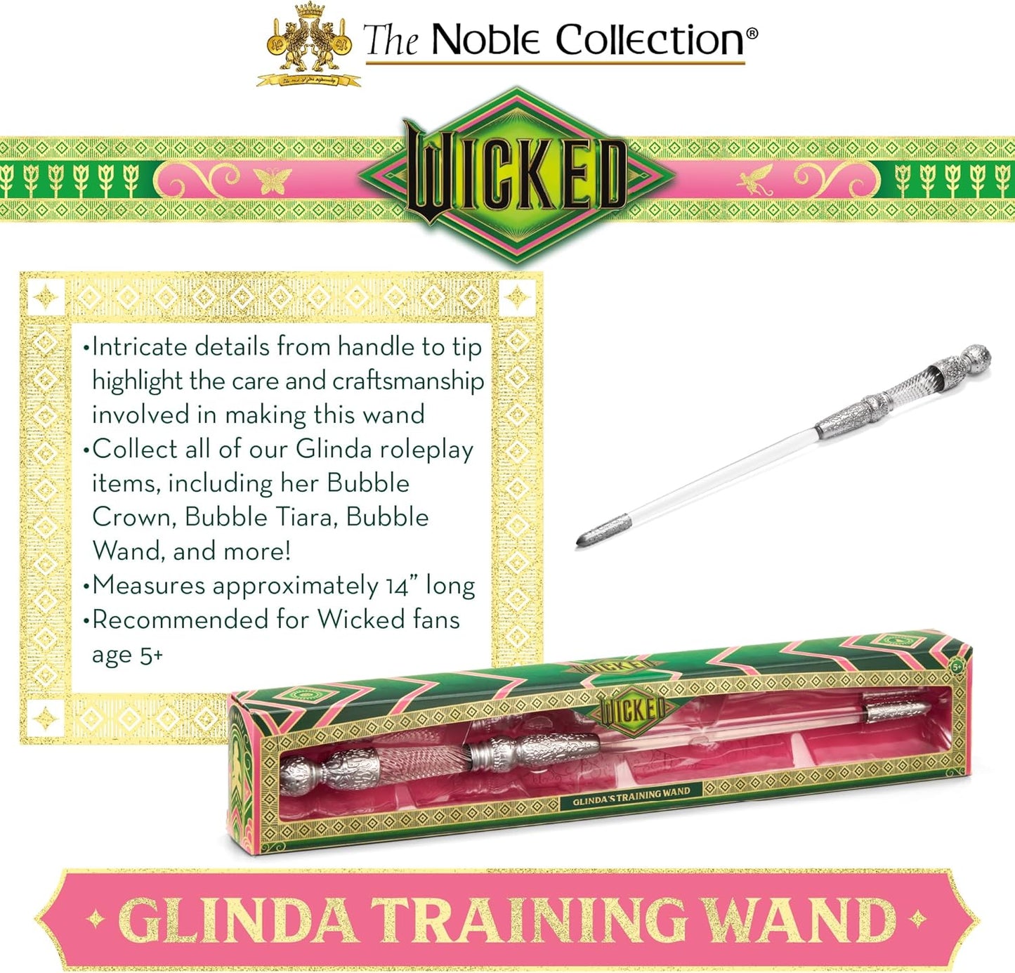 The Noble Collection Glinda's Training Wand